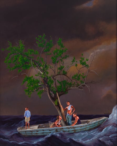 Ship of Fools by Kehinde Wiley.