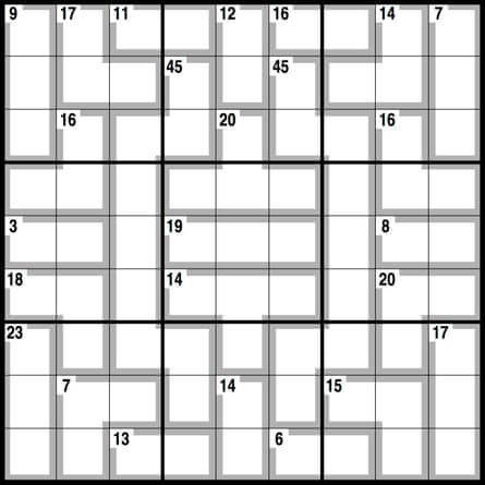 observer killer sudoku life and style the guardian