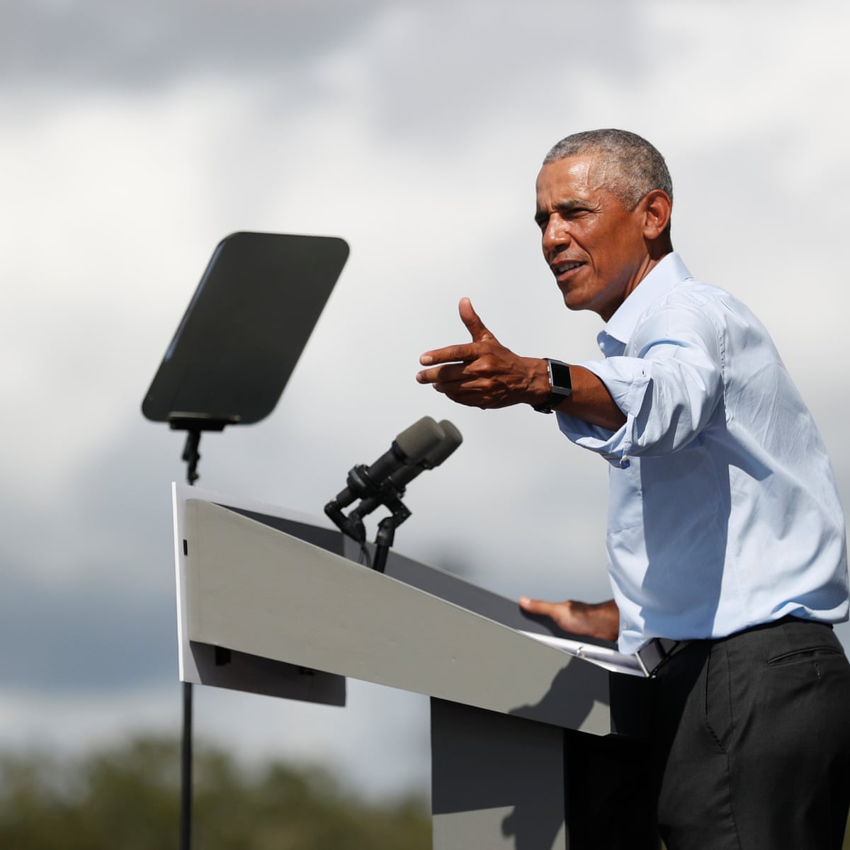 Biden And Obama To Campaign In Battleground State Michigan As Election Day Nears As It Happened Us News The Guardian