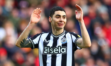 Miguel Almirón set to stay at Newcastle as Al-Shabab fail to meet £30m  price tag | Newcastle United | The Guardian