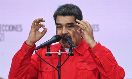 Nicolás Maduro speaks during a press conference in November.