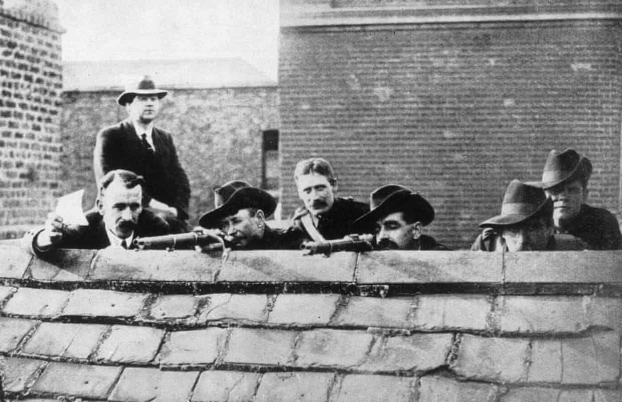 Irish rebels during the Easter Rising in 1916