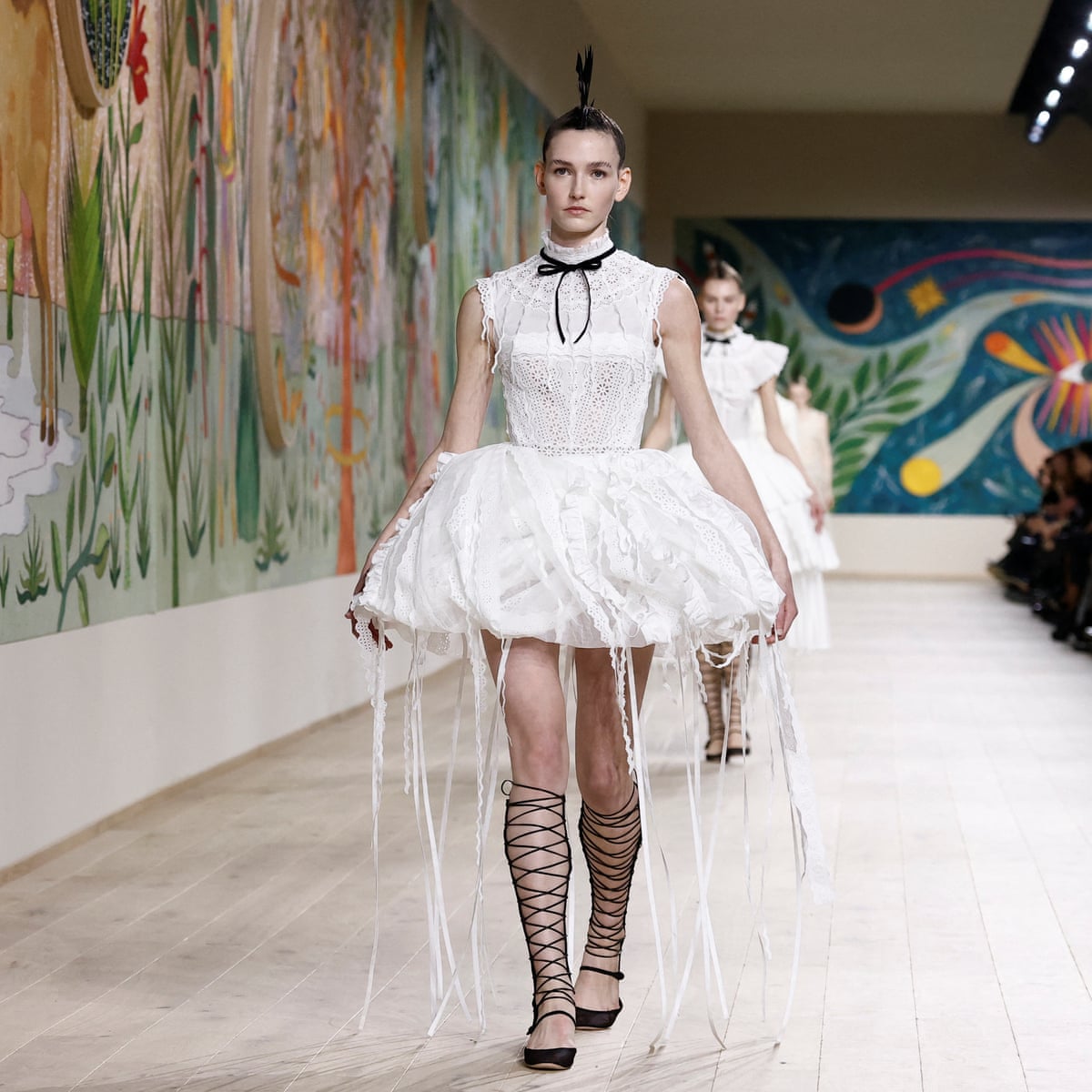 alice in wonderland fashion dress Custom Gown "Alice in Wonderland"