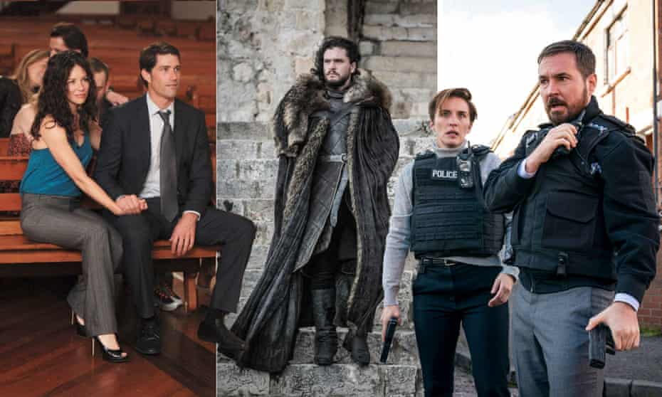 Screw up the landing and the whole thing goes to hell ... from left Lost, Game of Thrones, Line of Duty. 