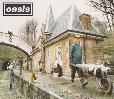 The cover of the Oasis single Some Might Say, shot at Cromford station.