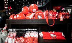 Big business: inside the club shop.
