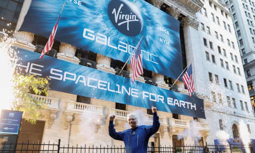 Sir Richard Branson launches Virgin Galactic