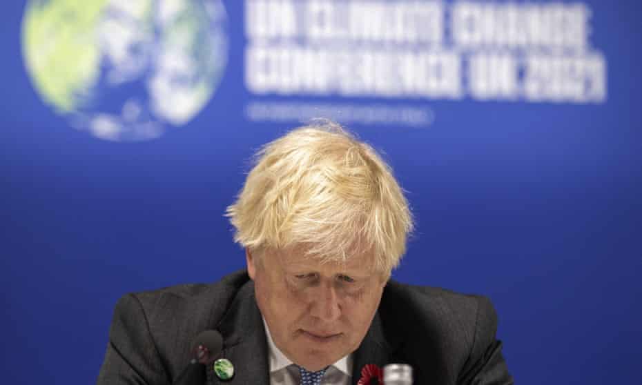 Britain's prime minister, Boris Johnson