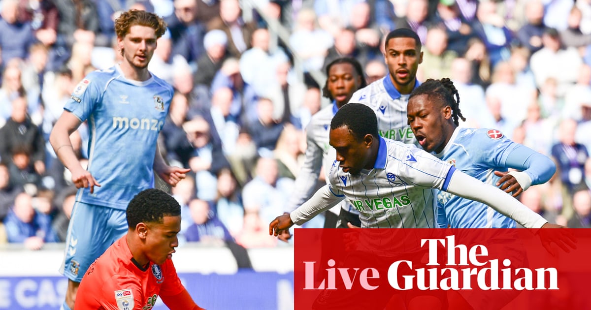 Coventry chase promotion, Norwich v Ipswich, and more: football news – live