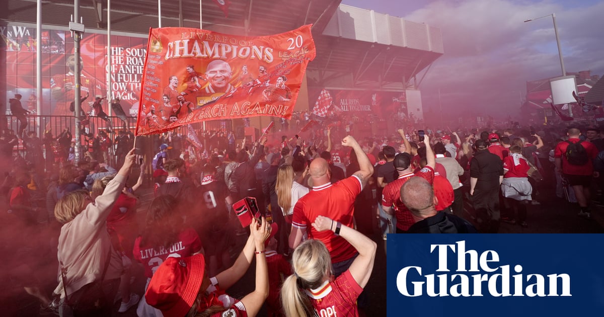 Liverpool fans ecstatic after winning Premier League in Arne Slot’s first season at club – video Liverpool fans ecstatic after winning Premier League in Arne Slot’s first season at club – video