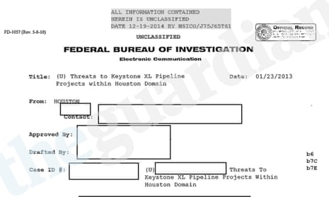 Revealed: FBI violated its own rules while spying on Keystone ...