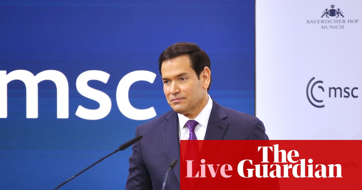 Munich security conference live: Marco Rubio addresses European leaders rattled by Trump | Ukraine Munich security conference live: Marco Rubio addresses European leaders rattled by Trump | Ukraine
