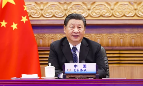 The Chinese president, Xi Jinping