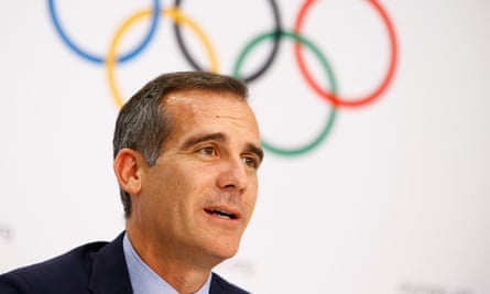 Mayor of Los Angeles Eric Garcetti says winning the Olympic bid shows ‘LA is still a can-do city’.