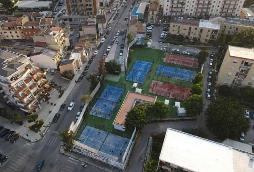 City Padel in Palermo, Sicily.