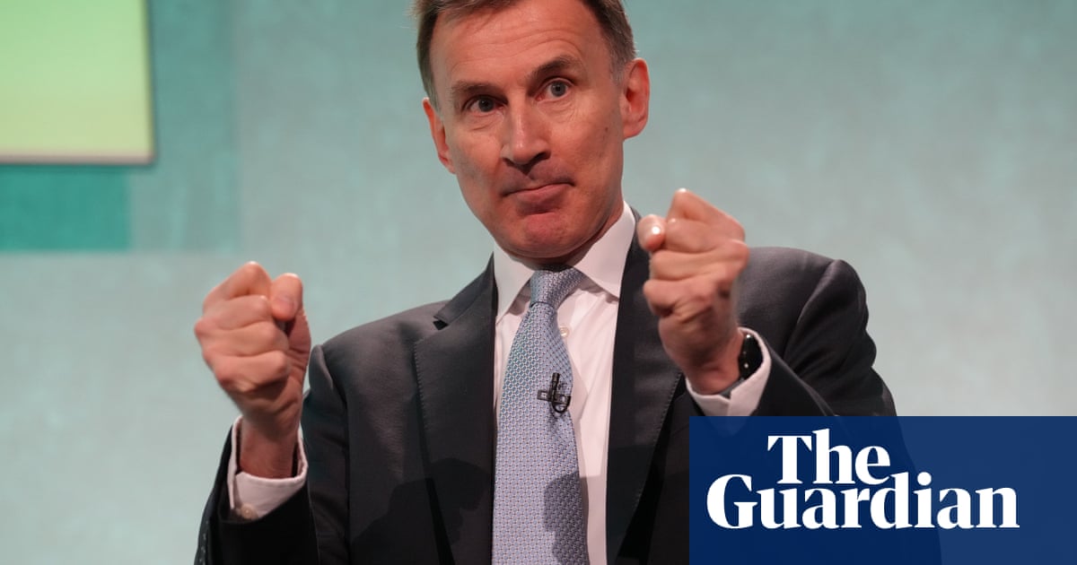 Chancellor gave Fujitsu executive advice on gaining contracts | Jeremy Hunt