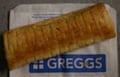 A Greggs vegan sausage roll