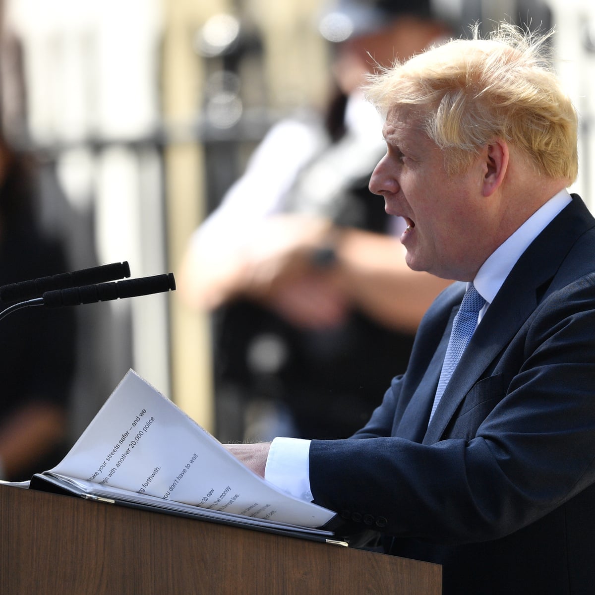 What Did We Learn From Boris Johnson S First Speech As Prime Minister Our Panel Responds Opinion The Guardian