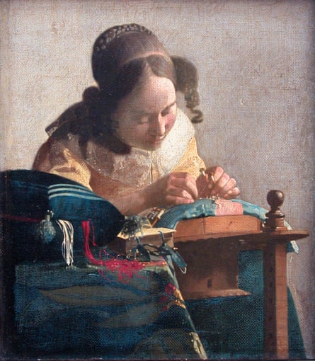 The Lacemaker, 1666–68. Musée du Louvre, Paris.