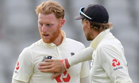 England captain Joe Root (right) faces a challenge in how to fill the space left by Ben Stokes (left)