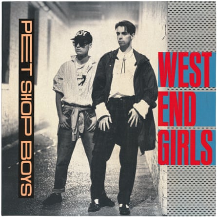 The seven inch single cover of West End Girls