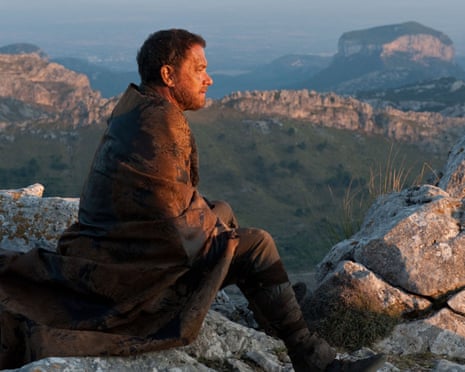 Tom Hanks in the 2012 film version of David Mitchell’s Cloud Atlas.