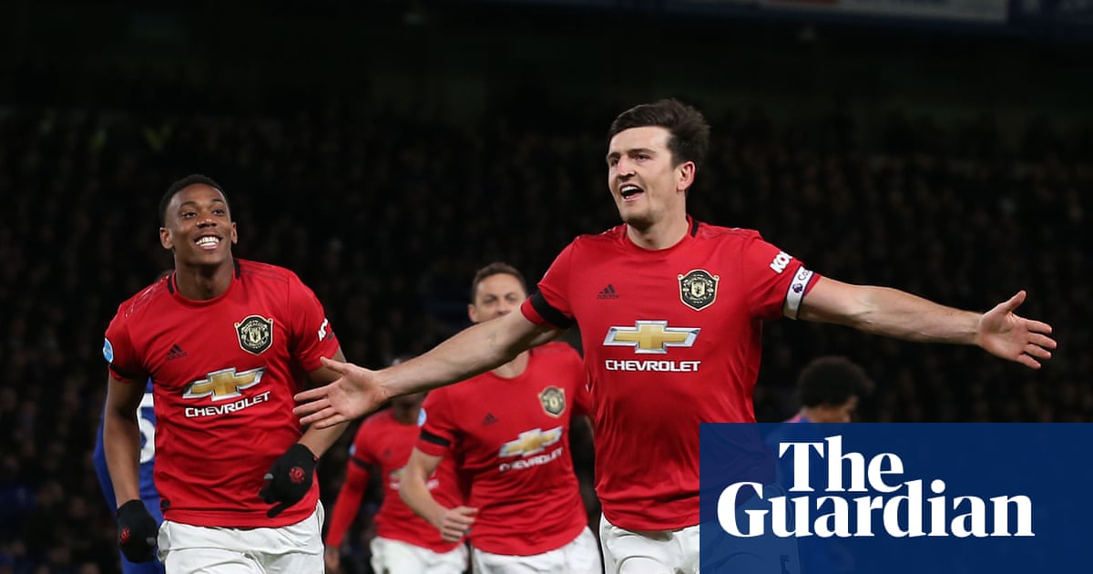 Harry Maguire and Manchester United rely on VAR for win at Chelsea