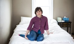 Kate Carson in her home. She and her husband chose to have an abortion after their daughter Laurel was diagnosed with a severe abnormality known as Dandy-Walker malformation.