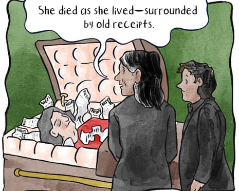 Madeline Horwath on receipts – cartoon