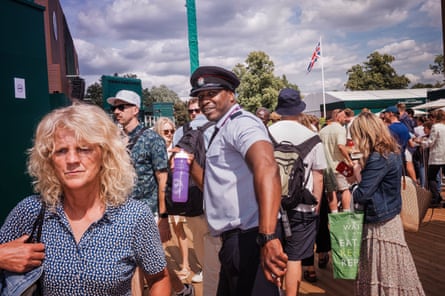 Visitors to the Wimbledon Tennis Tournament, All England Club