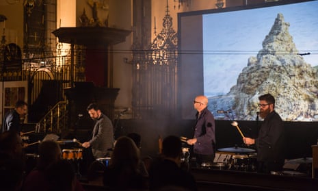 Cathedral of sound ... Sō Percussion perform From Out a Darker Sea.