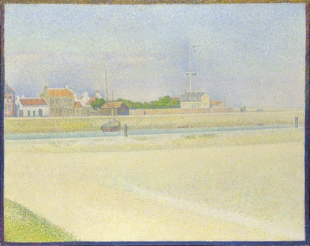 Georges Seurat’s The Channel of Gravelines, Grand Fort-Philippe, 1890.