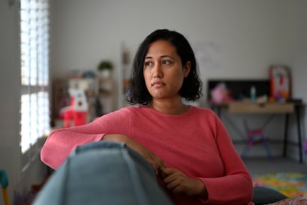 Sami Giri is photographed at her home in Brisbane