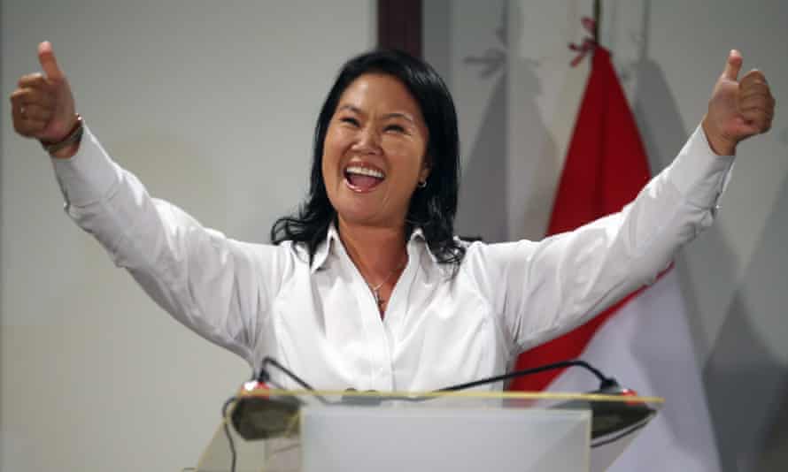 Peru Election Keiko Fujimori Faces Run Off Despite First Round Lead Peru The Guardian Peru Election Keiko Fujimori Faces Run Off Despite First Round Lead Peru The Guardian