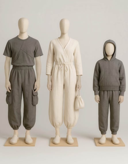 Interstellar outfits with large pockets to avoid objects falling out in lower gravity zones.
