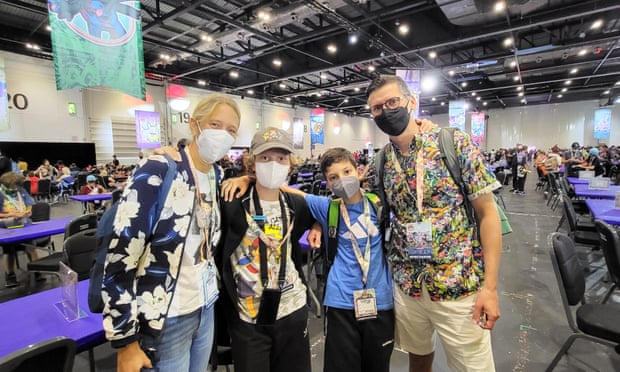 Champions in the making … Paul and Ilyas.