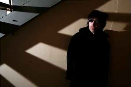 Ian McCulloch at Parr Street Studios, Liverpool, in 2008.