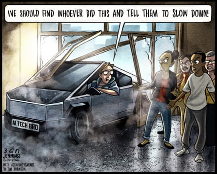Ben Jennings Opinion cartoon tech bros