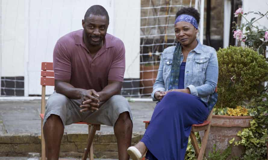 Idris Elba and Nadine Marshall in Second Coming.