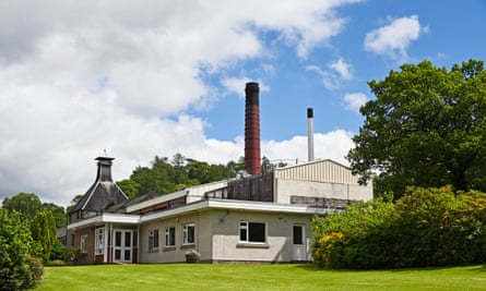 Dewar’s Aberfeldy Whisky Distillery, Scotland.
