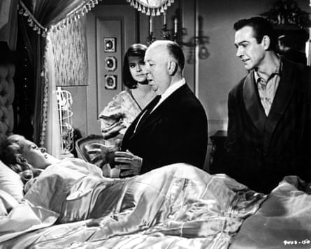 Overlapping pressures … Hitchcock directs Hedren, Diane Baker and Sean Connery in Marnie (1964).