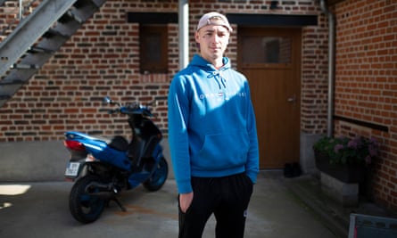 Esteban, a student living at the Lamblin family farm near Lille.