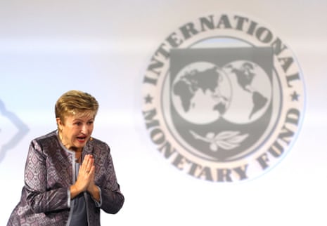 IMF Managing Director Kristalina Georgieva performs a Thai traditional greeting during the Annual Meetings Plenary at the 2026 Annual Meetings of the IMF and the World Bank Group in Bangkok, Thailand.