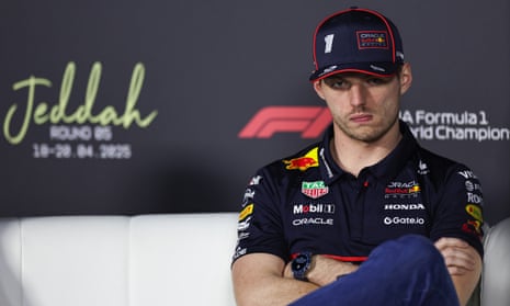 Max Verstappen insists he is happy at Red Bull despite concern over car | Max Verstappen | The Guardian