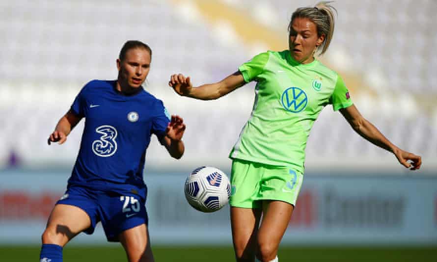 Chelsea and Wolfsburg met at the quarter-final stage last season, and are in the same group this year.