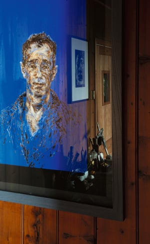 A painting by Maggi Hambling, Portrait of Derek Jarman 1998, hangs in the house. Editions of the picture were sold to raise funds for the Terence Higgins Trust