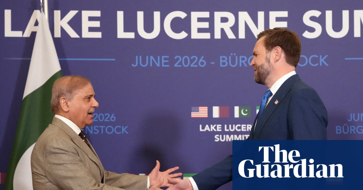 JD Vance meets Pakistan delegation before Iran talks in Switzerland – video | US-Israel war on Iran