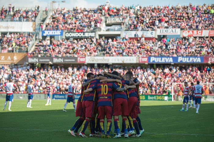 Granada V Barcelona La Liga Title Race Climax As It Happened
