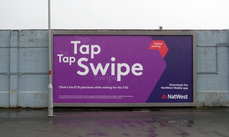 NatWest’s ad for its banking app.