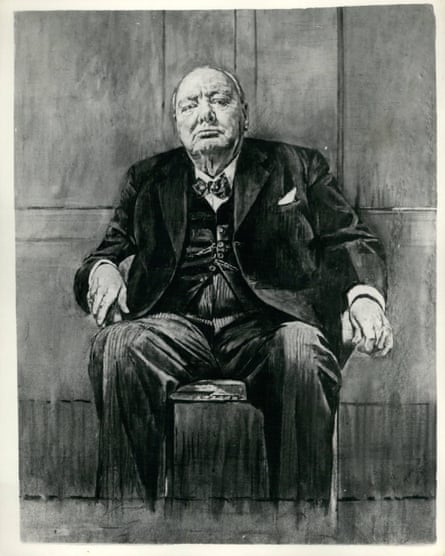Graham Sutherland’s portrait of Winston Churchill